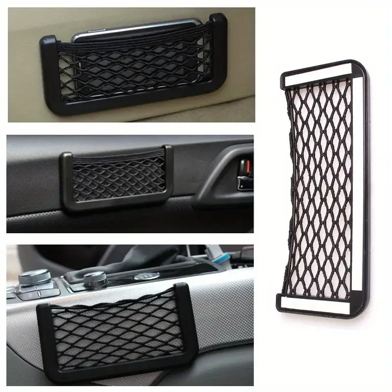 4Pcs Car Mesh Organizador Bolsos