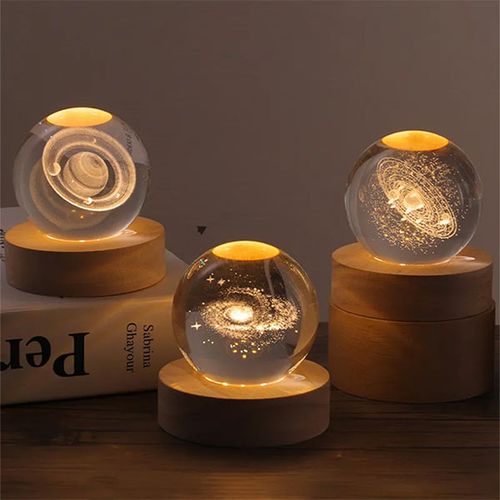 LED SPHERE – LUZ NOTURNA PARA UMA ATMOSFERA CÓSMICA