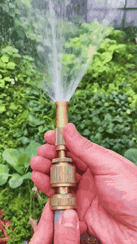 Bico de mangueira de água de latão de alta pressão (pistola 4,6 + conector 4,6)