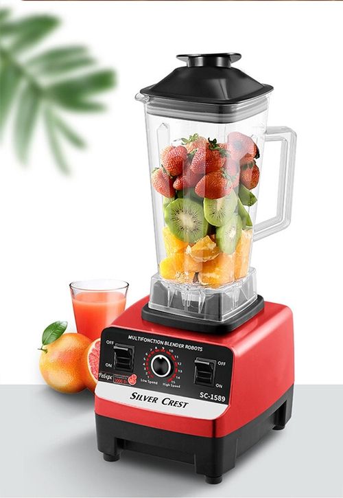 Liquidificador e moedor industrial Silver Crest 2L 8500W com 2 jarras 2339