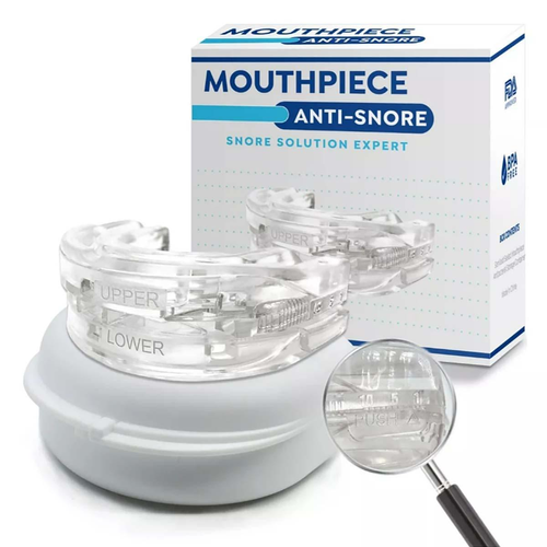 Adjustable Teeth Grinding Guard Mouth Guards, Thermoplastic Anti Snoring Snore Solution Expert Teeth Protector with Storage Box, Nighttime Mouthpiece Teeth Protector