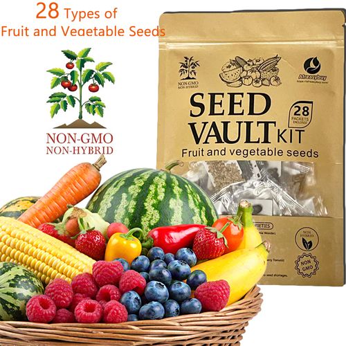 🔥Last Week 49% OFF🔥Fruit Seeds Vault Kit | 28 Varieties