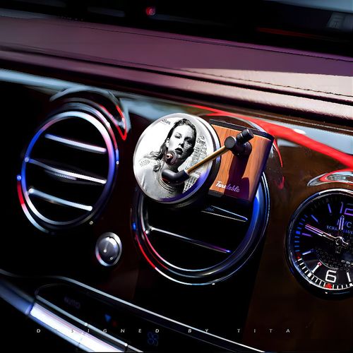 🔥Last Week Promotion-49% OFF🎵-12pcs Album Record Player Car Air Freshener Turntable Scented CD's AirVinyls