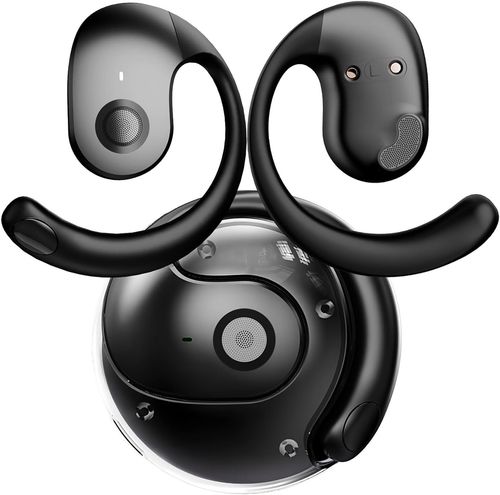 NEW Ultra Bone Conduction Earphones Open Earbuds with Immersive Audio Clear Call, Wireless Bluetooth Ear buds Stable Fit, Robust Bass, Sweat-Proof Sport Open-Ear Headphones with Mic, 48H Playtime