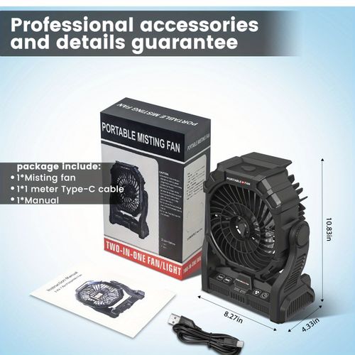 Portable Misting Fan