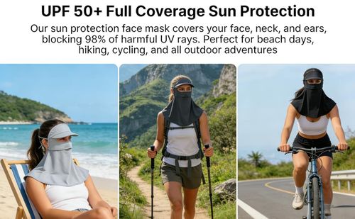 UV protection face mask