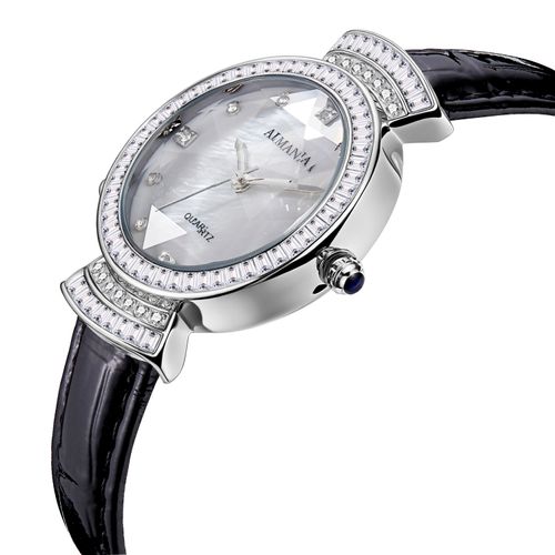 Exquisite Luxury Diamond Quartz Watchgolden