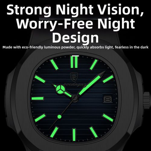 POEDAGAR 613 – Stylish Stainless Steel Watch