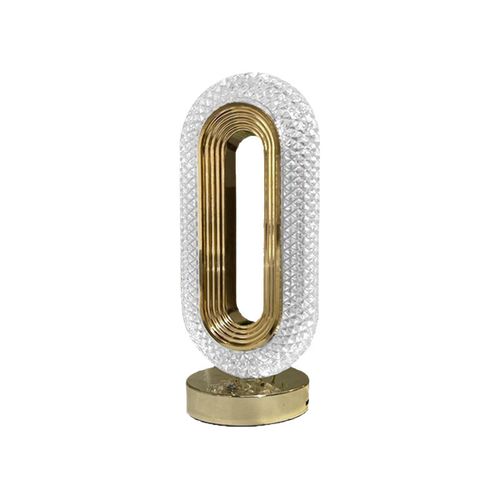 Luxury Crystal Touch LED Night Light - Creative High-End Bedroom Table Lamp