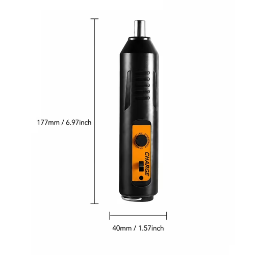 Cordless Electric Screwdriver | Multifunctional Rotary Tool With One-Click Start, Adjustable Forward & Reverse