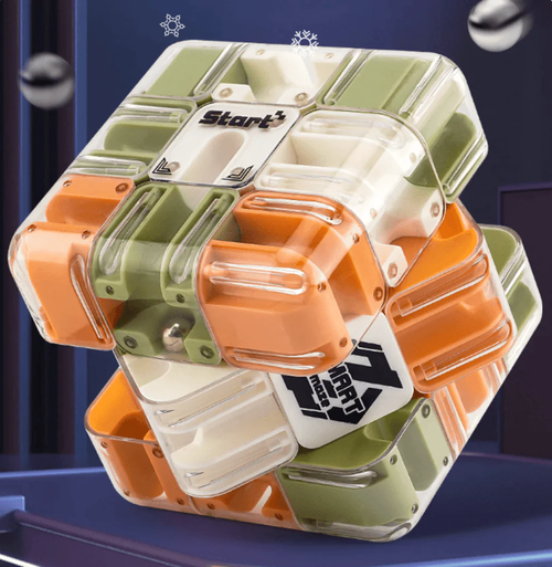 🧩Large Labyrinth 3D Puzzle Maze Cube - Engaging Brain Teaser Toy