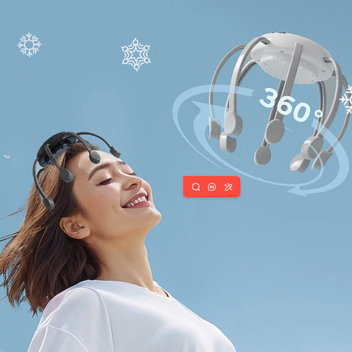 💆‍♂️ Intelligent Octopus Head Massager – Relaxing Kneading, Multiple Modes & Portable Design 🔋er