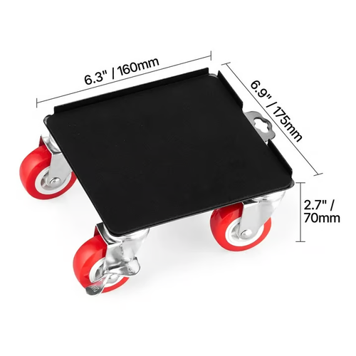 3474 lb Heavy-Duty Furniture Mover | 5-Wheel 360° Rotating Universal Transporter