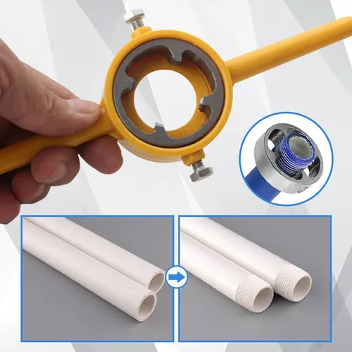 👉 🔥 HOT SALE 🔥 6PCS Plastic Pipe Thread Die Kit