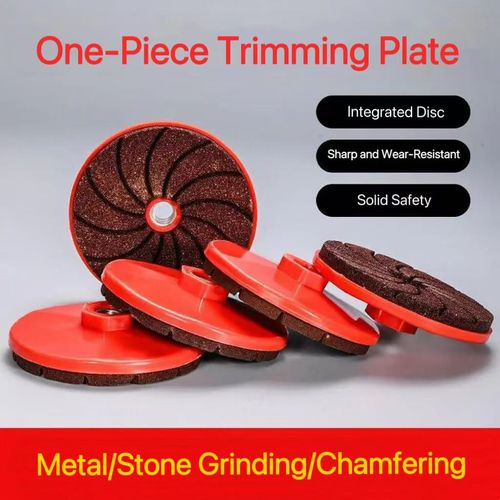 Integrated polishing angle grinding wheel