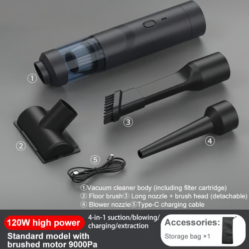 V8 Apex Cordless Car Vacuum High Power