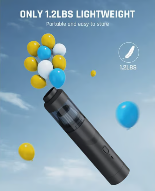 V8 Apex Cordless Car Vacuum High Power