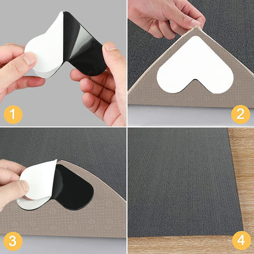 ✨💕Heart-Shaped Reusable Non-Slip Rug Grippers🔥