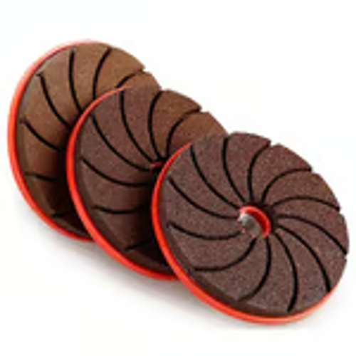 Integrated polishing angle grinding wheel