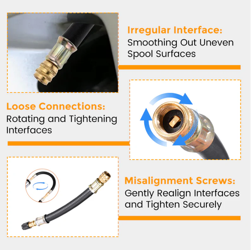 Universal Flexible Tire Valve Extension