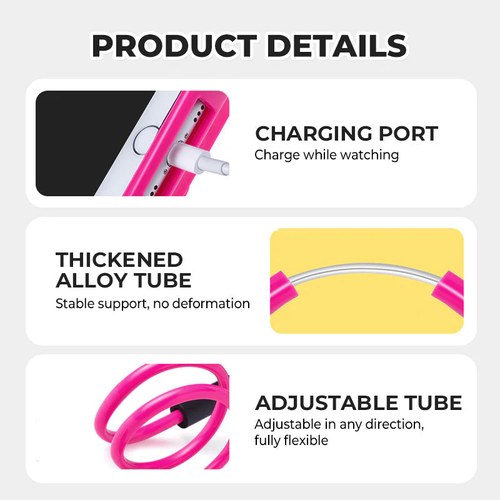 💥 50% OFF! 📱 Adjustable Neck Phone Holder Stand – Hands-Free & Comfortable Viewing ✨