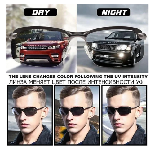 2026 Photochromic Sunglasses with Anti-glare Polarized Lens（🔥50% OFF）