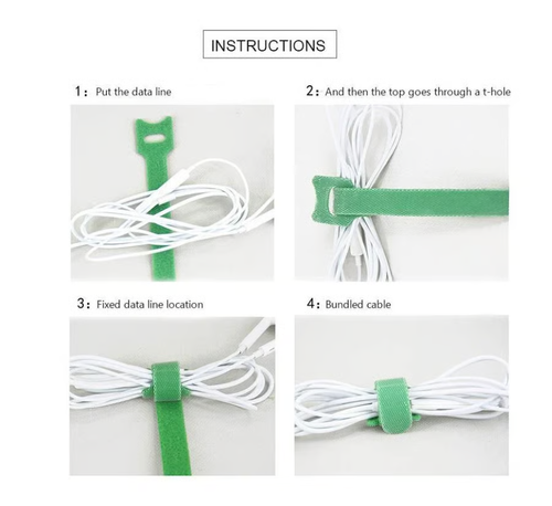 Hook and Loop Cable Ties