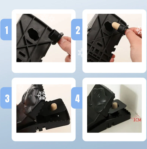 Reusable Rat Trap - Highly Sensitive Trigger, Safe for Children and Pets, Eco-Friendly Design🏡🔧