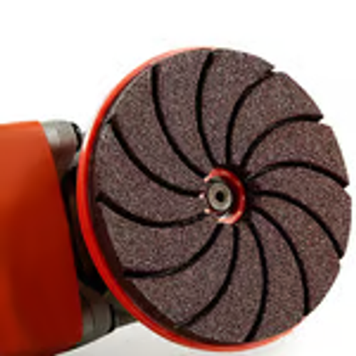 Integrated polishing angle grinding wheel