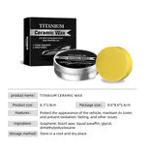🚗 Titanium Ceramic Wax Cream