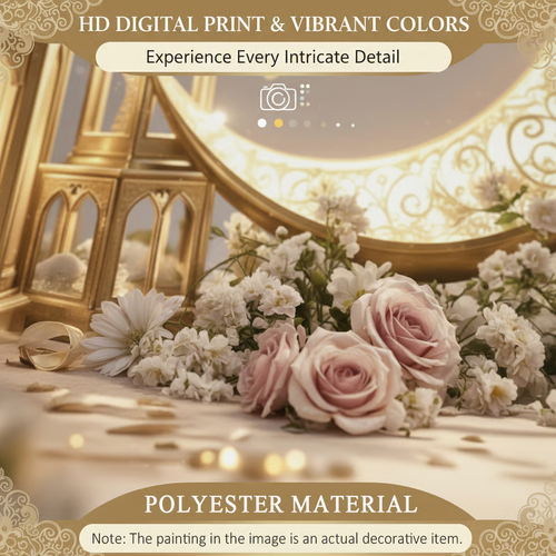 Large Ramadan Kareem Eid Wall Cloth Decor