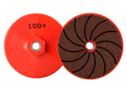 Integrated polishing angle grinding wheel