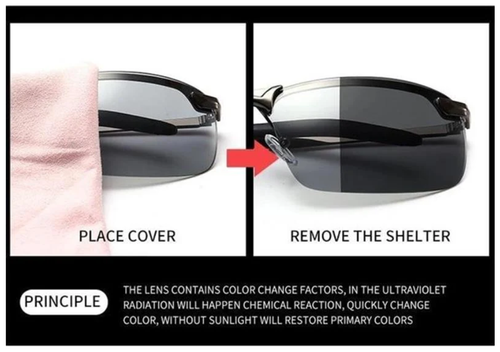 2026 Photochromic Sunglasses with Anti-glare Polarized Lens（🔥50% OFF）