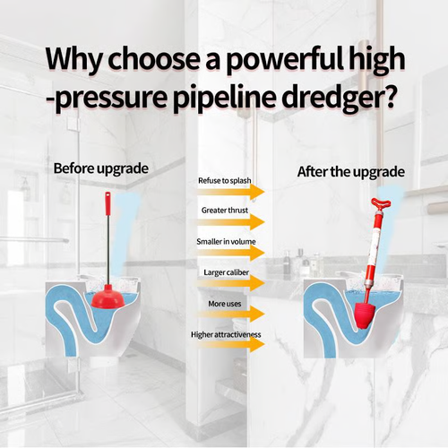 🔥 Hot Sale Discount 49% Off 🧼All-Purpose Toilet Unclogging Tool