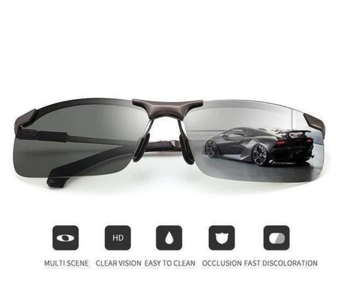 2026 Photochromic Sunglasses with Anti-glare Polarized Lens（🔥50% OFF）