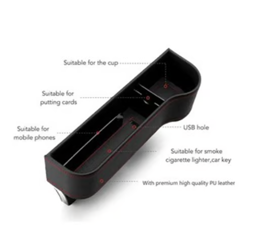 🎉Leather Multifunctional Car Seat Organizer