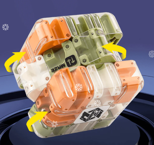 🧩Large Labyrinth 3D Puzzle Maze Cube - Engaging Brain Teaser Toy