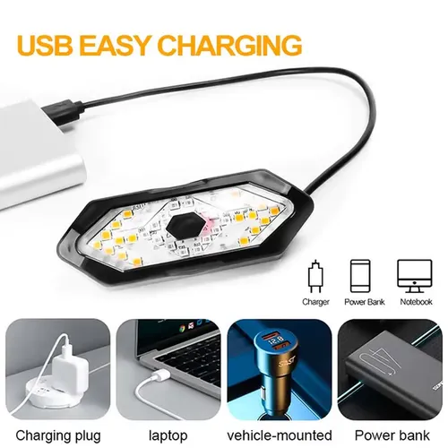 Smart Wireless Bike Tail Light with Turn Signals & Horn