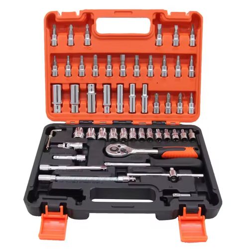 53-Piece Combination Tool Set Car Motorcycle Ratchet Wrench Multifunctional Maintenance Home Wrench