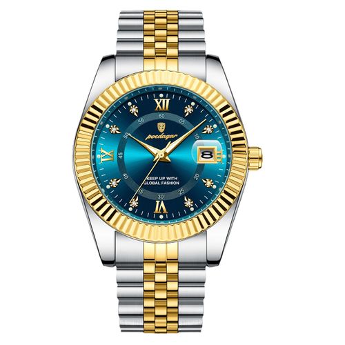 Luminous Men's Quartz Watch Stainless Steel Strap