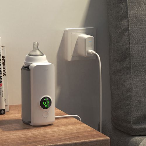 2025 New Design USB Rechargeable Baby Heated Bottle Warmer