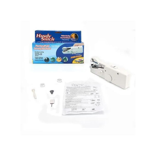 Portable Mini Hand Sewing Machine Quick Handy Stitch Sew Needlework Cordless Clothes Household Electric Sewing Machine