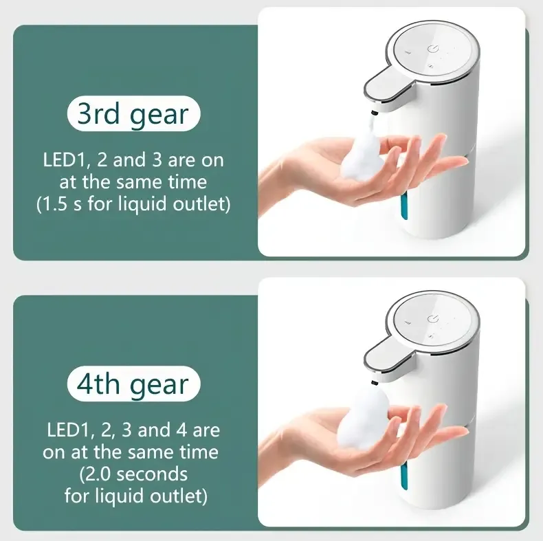 P11 automatic sensor soap dispenser popular foam mobile phone detergent automatic sensor wall-mounted dispenser