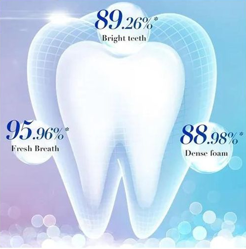 Magic tooth powder whitening enhancement toothpaste gently cleans and protects teeth freshness