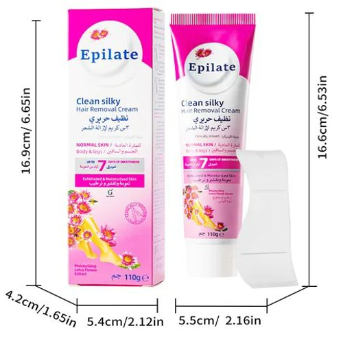 Fashion All Hair removal cream can be used all over the body