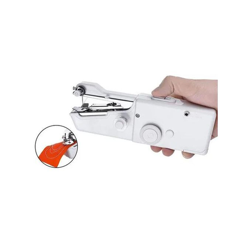 Portable Mini Hand Sewing Machine Quick Handy Stitch Sew Needlework Cordless Clothes Household Electric Sewing Machine