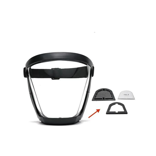 Full-face protective mask