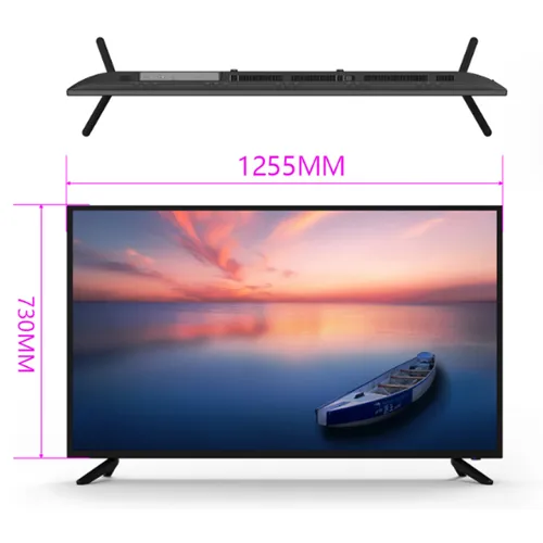 Hot-selling ultra-high-definition LED TVs in various sizes including 50 inches  and support network TV connection