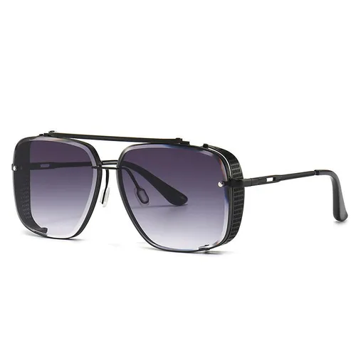 New Punk Sunglasses for Men Fashion Square Vintage Steampunk Glasses Luxury Oculos De Sol Masculino Luxe Lunette De Soleil Homme