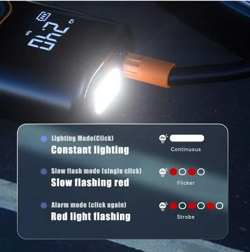 2025 latest wireless USB high-pressure portable car electric air pump